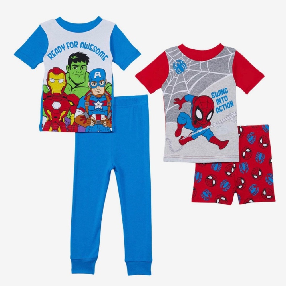 Everyone’s  Favorite Marvel Superheros Pajamas